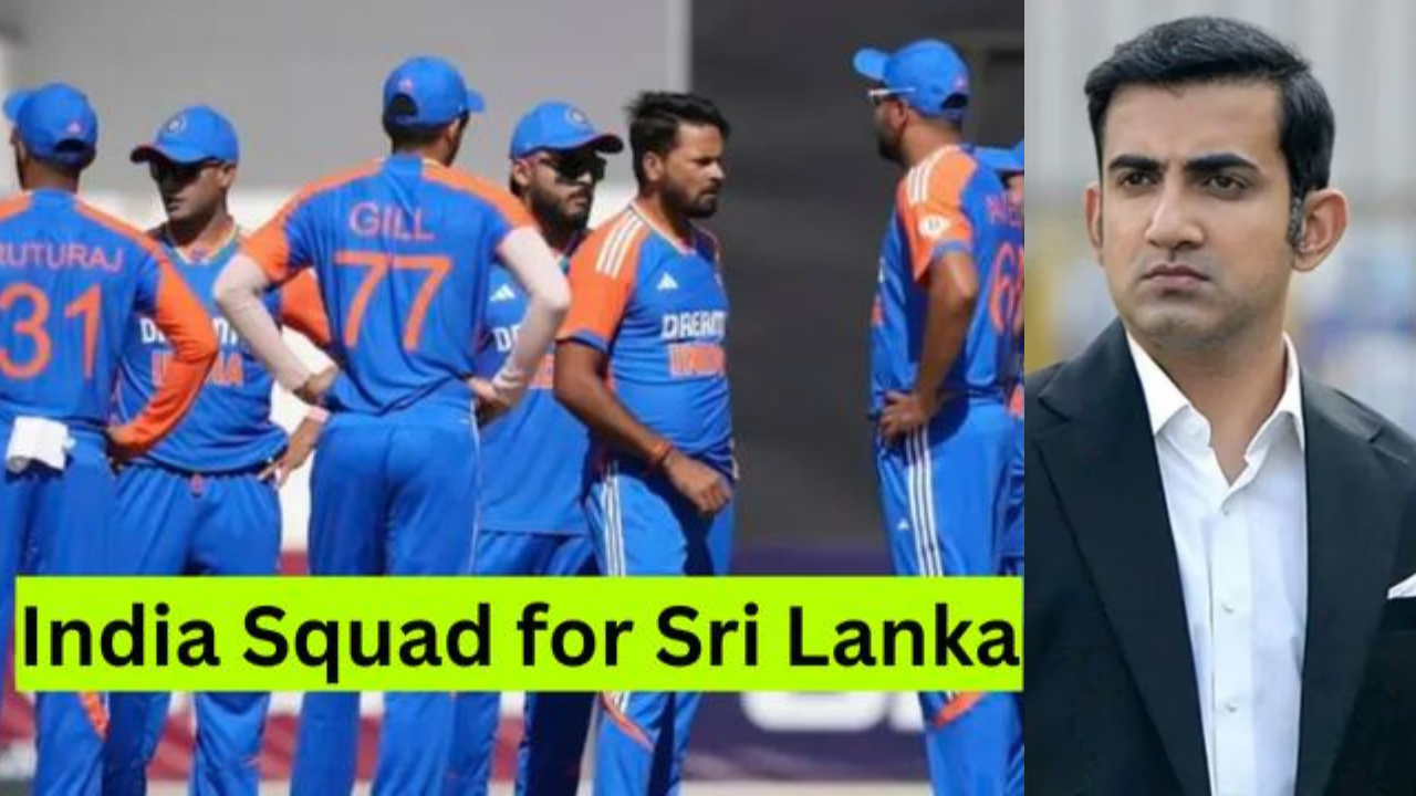 indian squads for sri lanka